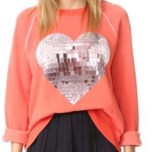 NWT WILDFOX My Disco Heart Sommers Sweater